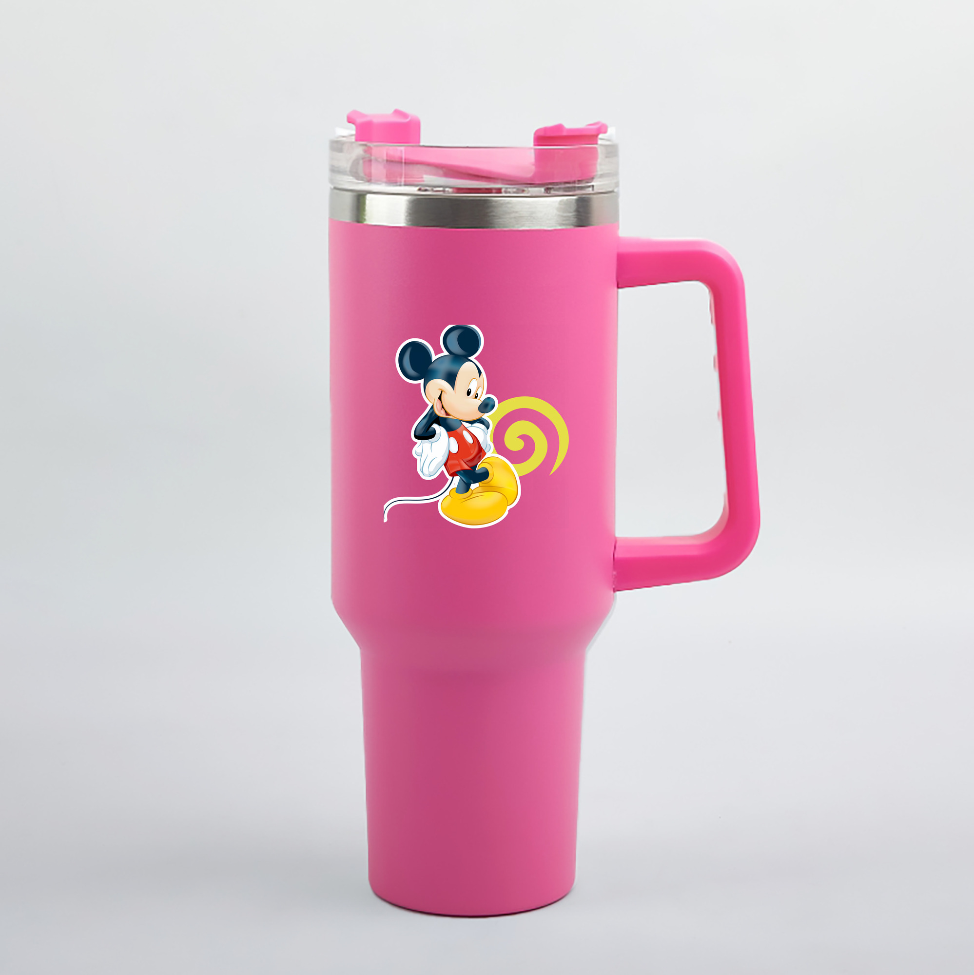 （画像用） ミッキーマウス Mickey Mouse 1200mL車用タンブラー（カラープリント）